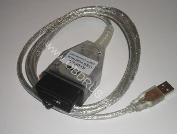 Диагностический кабель BMW K+DCAN INPA с переключателем